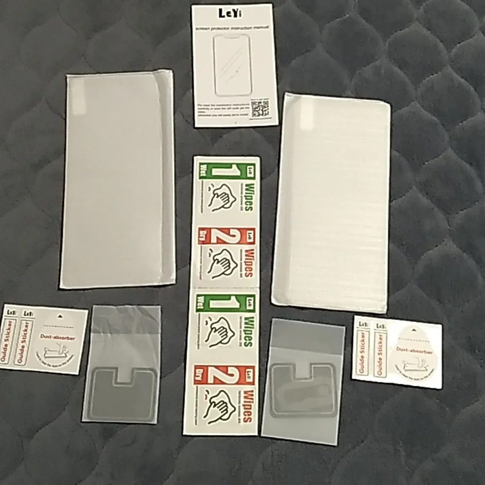 Screen protector set for Moto G Pure